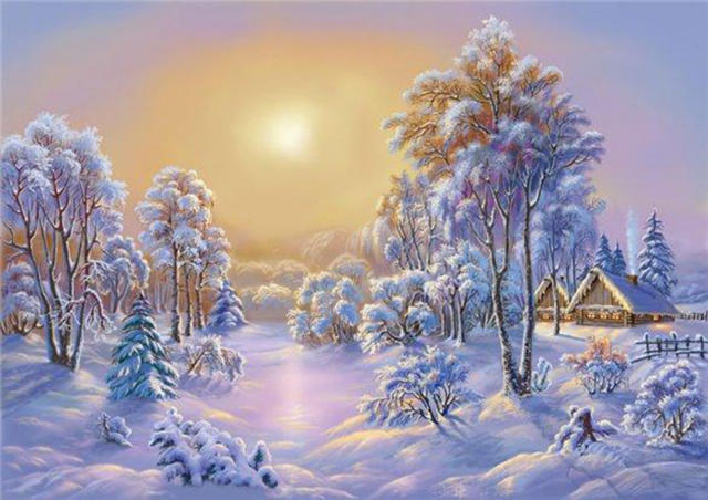 «Холодная красавица зима»